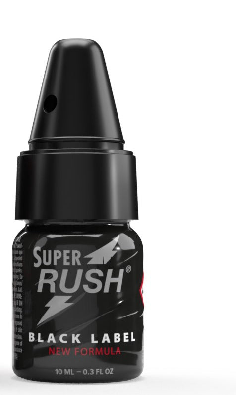 Super Rush Black Label 10ml Bouchon Diffuseur