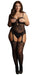 Combinaison RHINESTONE Noire