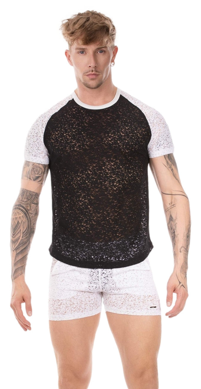 T-shirt Micah Noir-Blanc