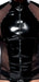 T-shirt sexy Vinyl Up Noir