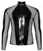 T-shirt sexy Vinyl Up Noir