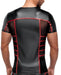T-shirt TOP ORMETO Noir-Rouge