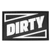 Tag DIRTY avec scratch