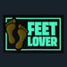 Tag Feet Lover avec scratch