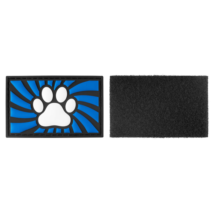 Tag Paw avec scratch Bleu