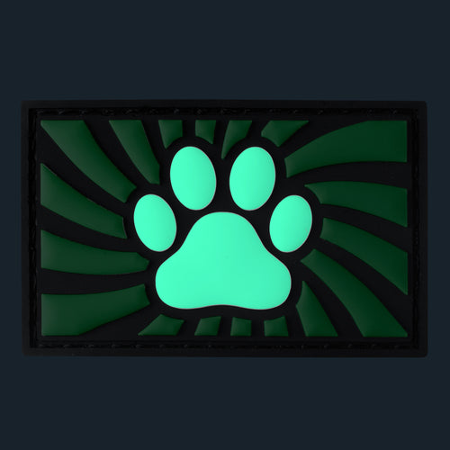 Tag Paw avec scratch Vert