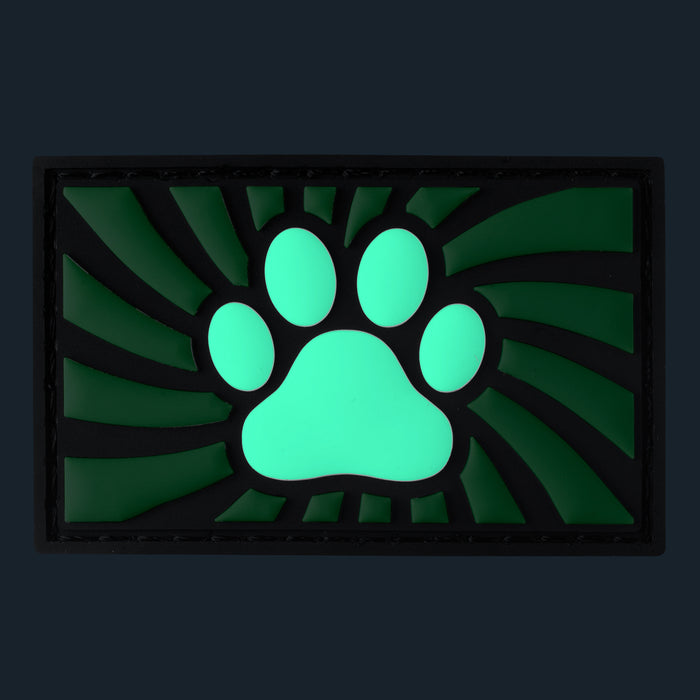 Tag Paw avec scratch Vert