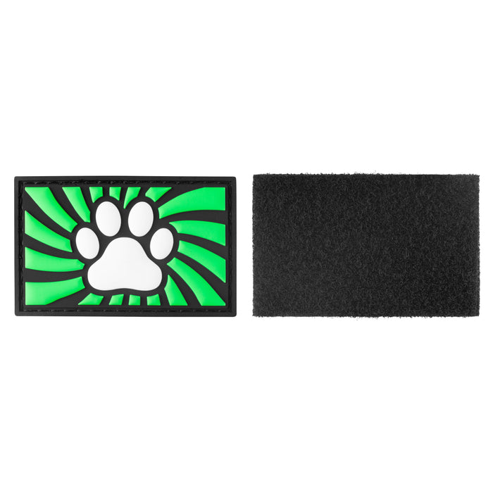 Tag Paw avec scratch Vert