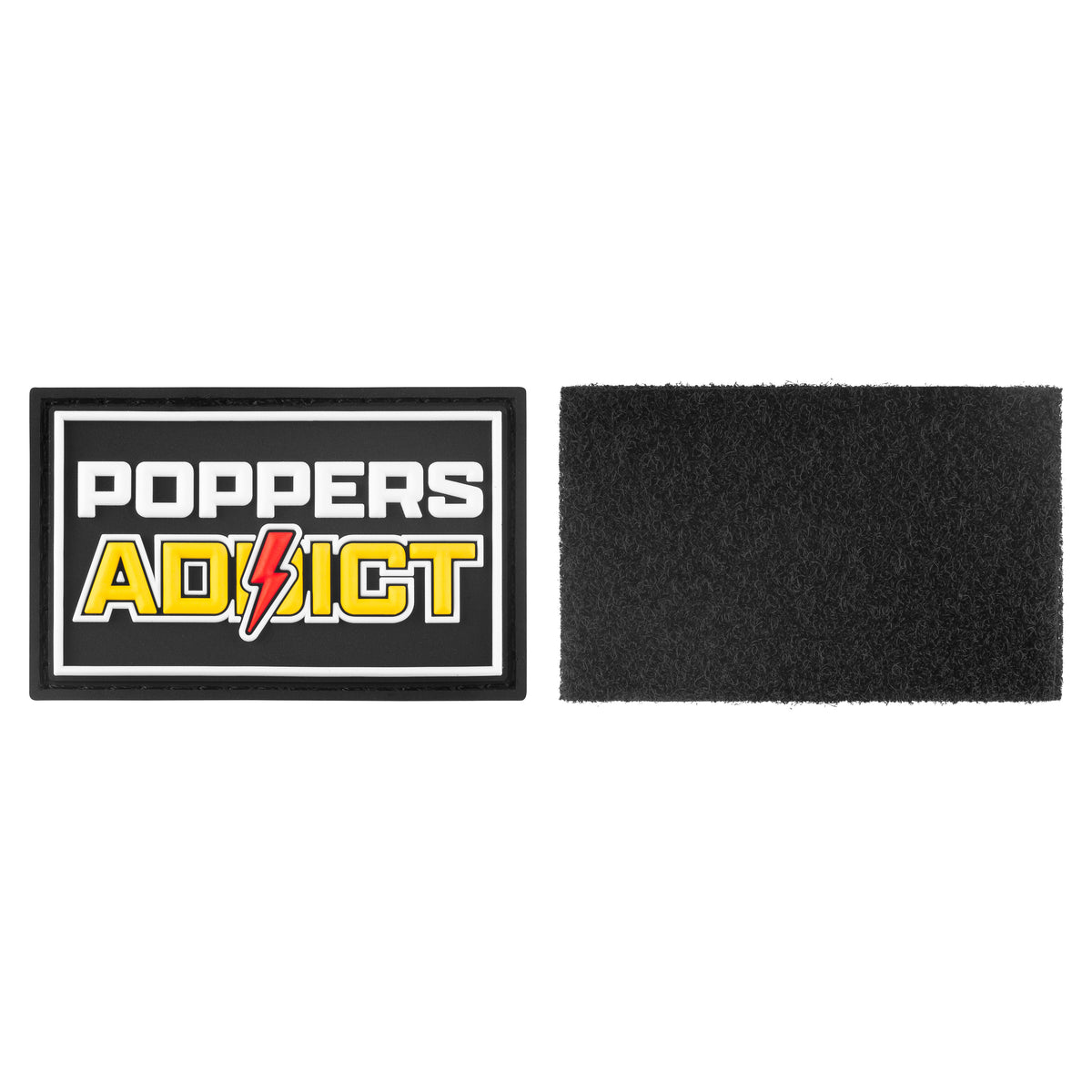Tag POPPERS ADDICT avec scratch