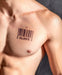Tatouage éphémère MrB Slave 10 x 10cm