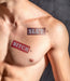 Tatouage éphémère MrB Slut / Bitch 15 x 5cm