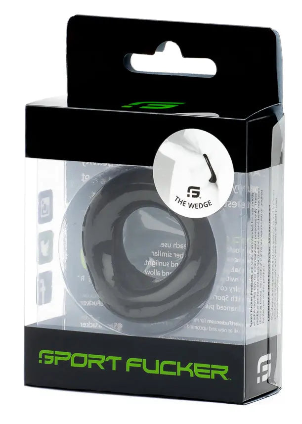 Wedge Cockring Noir