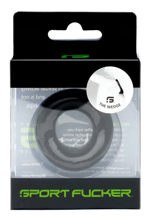 Wedge Cockring Noir