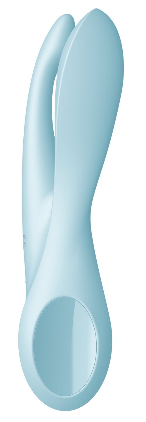 Stimulateur de clitoris vibrant Threesome 1 Satisfyer Bleu
