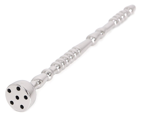Tige à urètre percée Shower Head 13cm - Diamètre 7mm