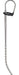 Tige d'urètre Curbyd 24 cm - Diamètre 7 mm