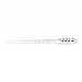 Tige d'urètre Dip Stick M 18 cm - Diamètre 6 à 11mm