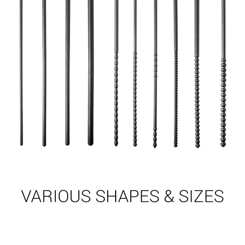Tige d'urètre en silicone flexible Vick 24cm - 10mm