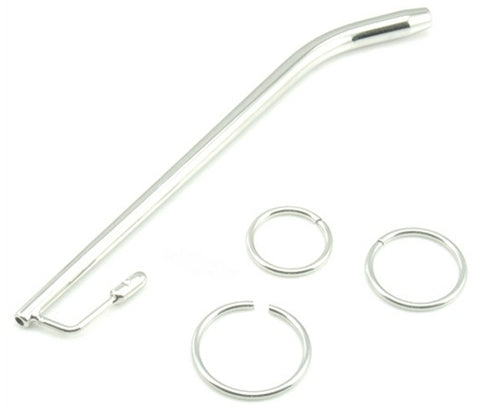 Tige d'urètre percée Benty L 19cm - Diamètre 7.5mm