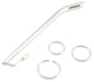 Tige d'urètre percée Benty M 15cm - Diamètre 7.5mm