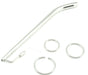 Tige d'urètre percée Benty S 11cm - Diamètre 7.5mm