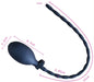 Tige d'urètre percée Gonfleur de Vessie 34cm