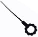 Tige d'urètre vibrante avec Anneau O-Ring 17.5cm - Diamètre 3 à 8mm