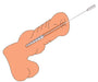 Tige en métal Lonkob L 23 cm - Diamètre 15mm