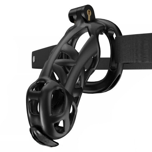 Tige pour Cage Vulvitor 6 cm - Diamètre 9 mm Noire