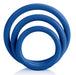 Tri-Rings Cockring Bleu
