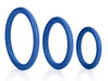 Tri-Rings Cockring Bleu