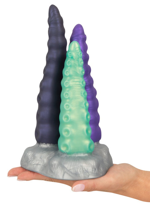Triple Gode Tri Tentak 19 x 9.5cm