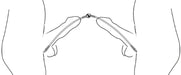 Double Tige d'urètre flexible Flexi Duo 15cm - Diamètre 8mm