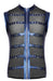 Veste avec zip Top Eclino Bleu métallisé