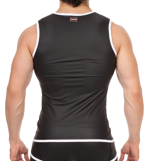 Veste sans manche Robin Noir-Blanc