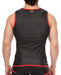 Veste sans manche Robin Noir-Rouge