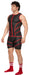 Veste sans manche Robin Noir-Rouge