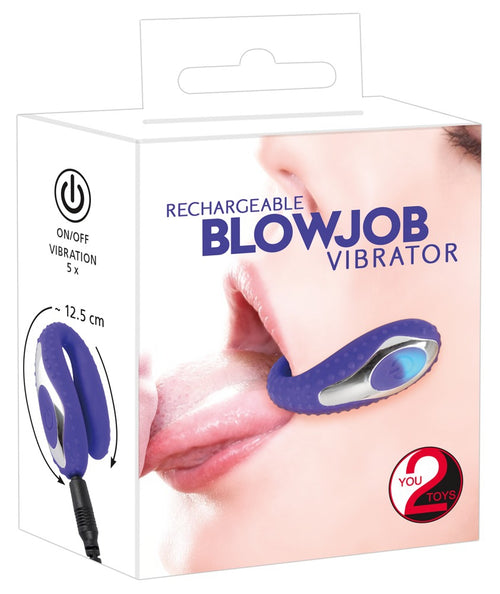 Vibrateur pour Fellation Blowjob Vibes Violet
