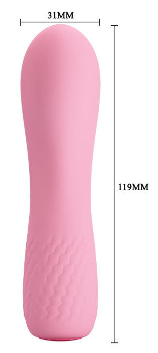 Vibro Alice Curve 12 x 3 cm Rose