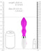 Vibro Astraea 12 x 3.6cm Rose