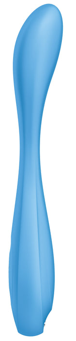 Vibro connecté G-SPOT FLEX 4 Satisfyer 20cm Bleu