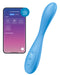 Vibro connecté G-SPOT FLEX 4 Satisfyer 20cm Bleu