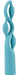 Vibro Fabulous 18 x 4cm Turquoise