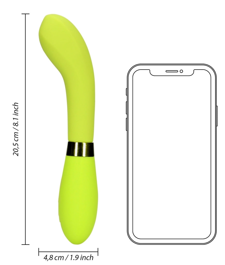 Vibro G-Spot Vibrator 20.5 cm Vert