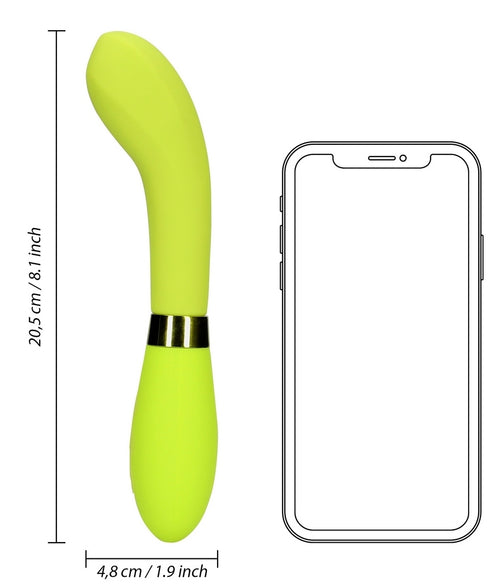 Vibro G-Spot Vibrator 20.5 cm Vert