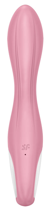 Vibro gonflable Air Pump Vibrator 2 Satisfyer 12 x 3.5cm Rose