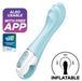 Vibro gonflable Air Pump Vibrator 5 Satisfyer 12 x 3.5cm