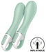Vibro Point G Gonflable Air Pump Vibrator 3 12 x 4cm