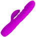 Vibro Rabbit à poussée Melanie Pretty Love 21cm Violet