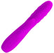 Vibro Rabbit à poussée Melanie Pretty Love 21cm Violet